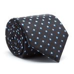 Essex Check Tie // Black