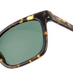 Miles Sunglasses // Brown Stripe