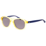 Havana Sunglasses // Blue + Yellow