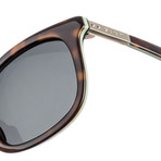 Nashville Sunglasses // Blue + Brown Tortoiseshell