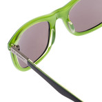 Nashville Sunglasses // Black + Green
