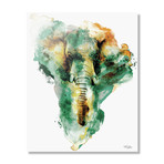 Wild Africa (16"W x 20"H x 1.5"D // Stretched Canvas)