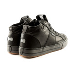DZR Shoes // H20 Mid-Top Sneaker // Black + Grey (41)