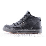 DZR Shoes // H20 Mid-Top Sneaker // Black + Grey (41)