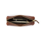 High Line Leather Pouch (Saddle)