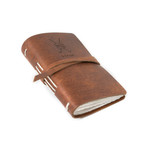 Leather Golf Log (Dark Brown)