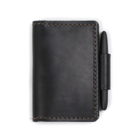 Oribiter Leather Wallet (Black)