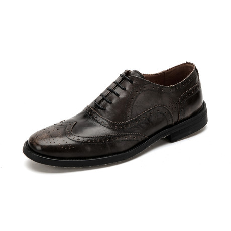 Lace-Up Dress Shoe // Brown (Euro: 38)