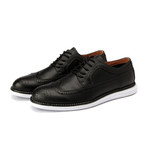 Bronx Dress Shoe // Black + White (Euro: 39)