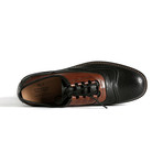 Two-Tone Dress Shoe // Black + Brown (Euro: 43)