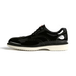 Patent Leather Oxford // Black + White (Euro: 40)