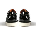 Patent Leather Oxford // Black + White (Euro: 40)