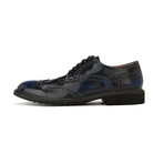 Grace Oxford // Black + Blue (Euro: 39)