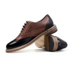 Herilios // Two-Tone Oxford // Brown (Euro: 42)