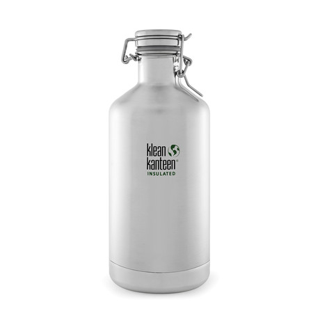 Klean Kanteen // Wide Classic Insulated Growler + Swing Lok Cap // 64oz