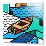 The Boat (16"W x 16"H x 1.5"D // Stretched Canvas)