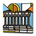 The Parthenon (16"W x 16"H x 1.5"D // Stretched Canvas)