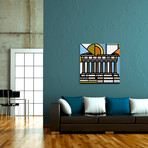 The Parthenon (16"W x 16"H x 1.5"D // Stretched Canvas)