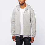 Visent // Zip-Up Hoodie // Grey (2XL)