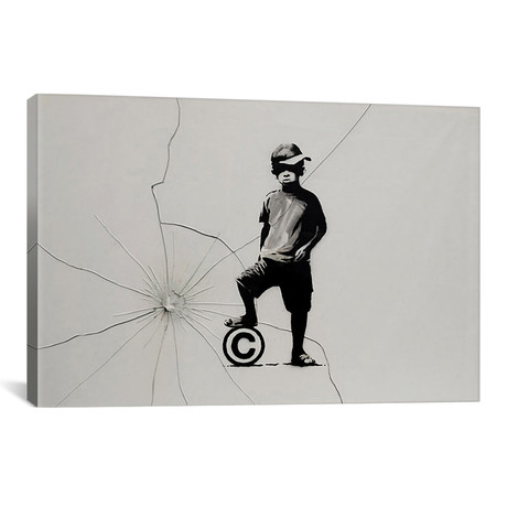 Copyrights Are For Losers (26"W x 18"H x 0.75"D)