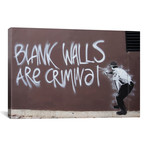 Blank Walls Are Criminal (18"W x 26"H x 0.75"D)
