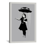 Nola Girl With Umbrella (60"W x 40"H x 1.5"D)