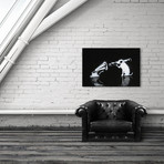 Black White Hmv Rocket Dog (26"W x 18"H x 0.75"D)