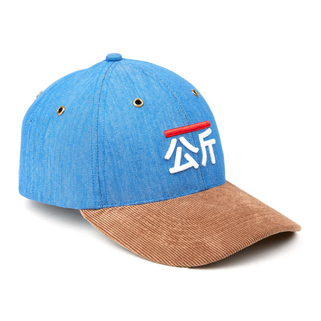 Qilogram Denim Dad Hat // Blue