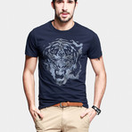 Tiger Tee // Navy (M)