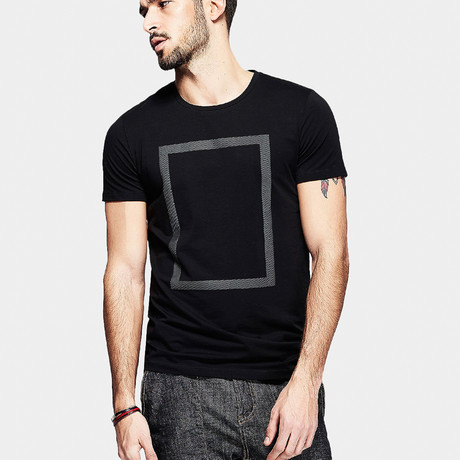 Frame Tee // Black (S)