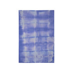 Shibori Japanese Tie Die Hand Tufted // Ink Blue 2 (4' L x 6' H)