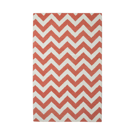 Moroccan Chevron (Orange)