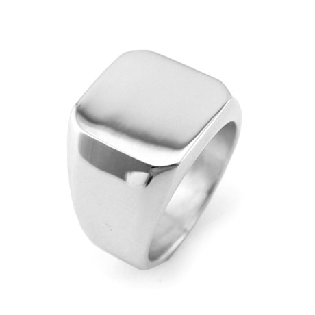 Classic Signet Ring // Silver (Size 6)