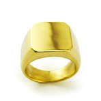 Classic Signet Ring // Gold (Size 6)