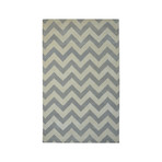 Moroccan Chevron (Gray + Ivory)