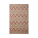 Moroccan Chevron Vera Pantone // Marsala + Rust Paprika (5' L x 8' H)