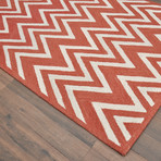 Moroccan Chevron Vera (Orange)