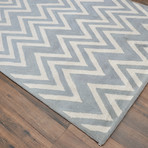 Moroccan Chevron Vera (Light Blue)