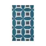 Henley Modern // Teal Blue (3' L x 5' H)