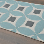 Henley Modern // Sea Blue (3' L x 5' H)