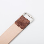 Straight Razor, Calf Leather Strop + Rosewood Box