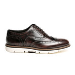 Wing Cap Oxford // Brown (Euro: 45)