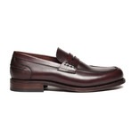 British Passport Shoes // Plain Goodyear Loafer // Dark Brown (Euro: 41)