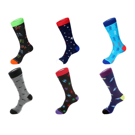 Dress Sock // Everything Under the Stars // Pack of 6