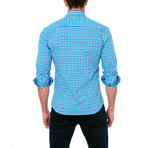 Classic Dress Shirt // Blue Check (S)