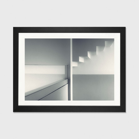Dividing Angles by Anders Samuelsson // Black Framed (24"W x 16"H x 1"D)