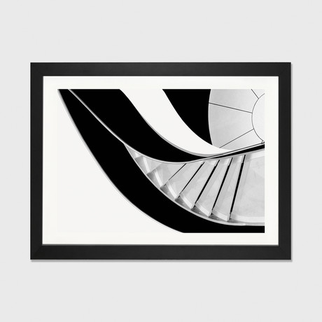 Stairway To Heaven by Rui Correia // Black Framed (24"W x 16"H x 1"D)