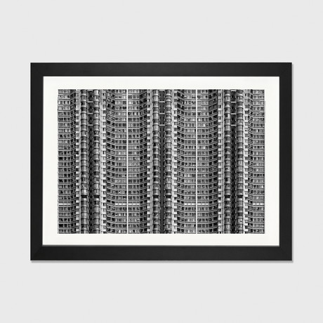 Better Know Where Your Flat Is by Stefan Schilbe // Black Framed (24"W x 16"H x 1"D)