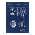 Watch Case, 1931 // Blue (Print // 18"L x 24"W)