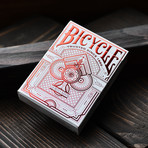 Bicycle Gentleman Playing Cards // Set of 2 (Black)